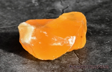 Orangen Calcit Rohstein 49g